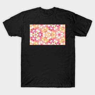 Meeple Kaleidoscope in Pink T-Shirt